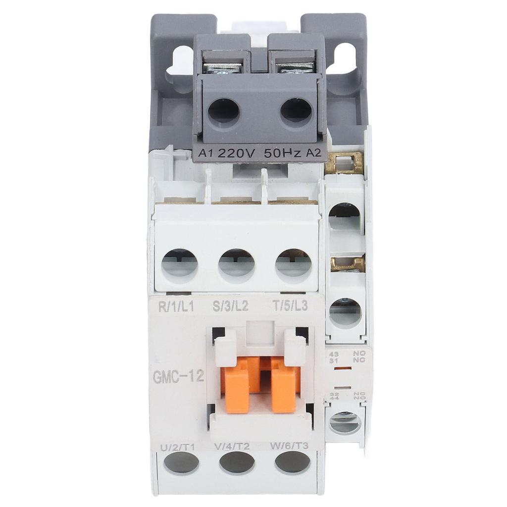 AC Contactor DIN Rail Mount Household Circuit Control Contactor 1NO 1NC 220V 50Hz 13A GMC‑12