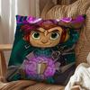 Retro Style Game Psychonauts Pillow Case Pillow Case Living Room Sofa Cushion Cover Suitable For Home Bedroom Room Decoration