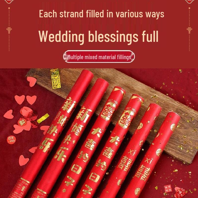 JINGRUIXIANG Handheld Party Confetti Poppers