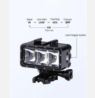 For GoPro 12 Diving Light Fill Light Buoyancy Stick Selfie Stick For GoPro Hero 12 11 10 SJCAM AKASO Action Camera Accessories