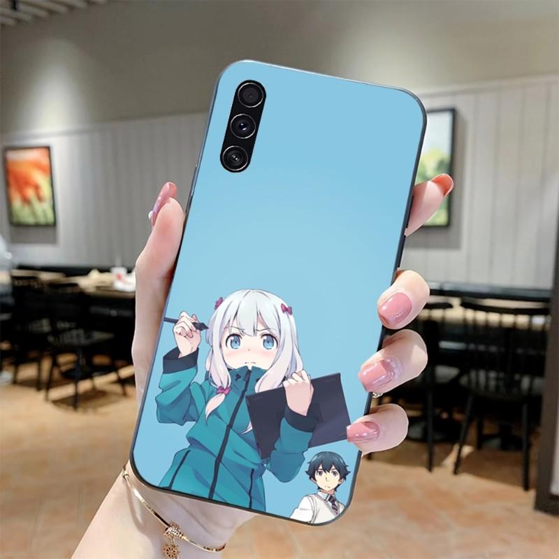 Eromanga Sensei Manga Anime-Telefonhülle für Realme GT 2 9i 8i 7i Pro X50 X2 C35 C21 C20 C11 C3, weiche schwarze Telefonabdeckung