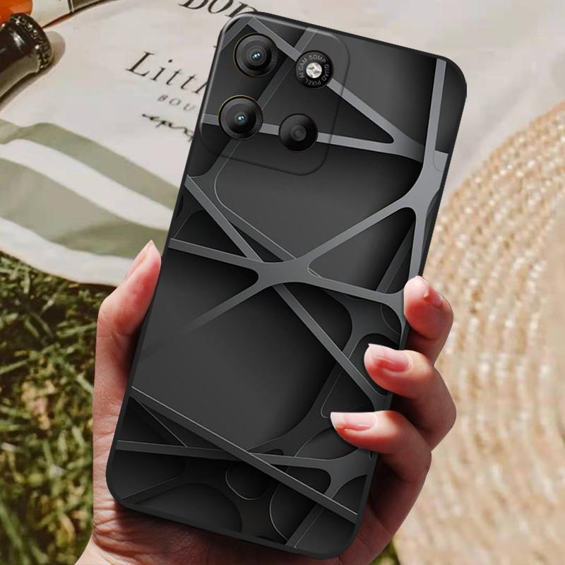 For Motorola Moto G15 Case MotoG15 Cover Funda Luxury TPU Shockproof Cartoon Silicone Phone Cover For Moto G15 G 15 4G Coque