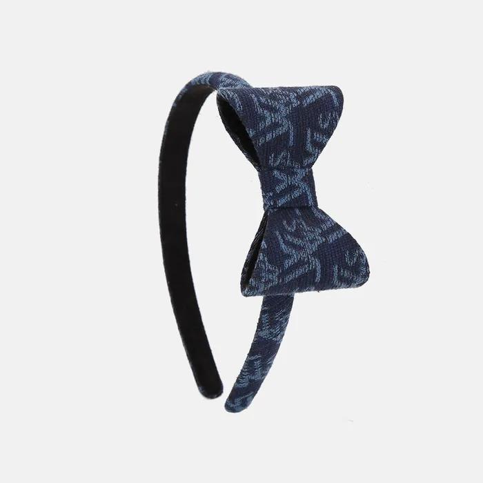 Denim-like Jacquard Headband Kids Porto