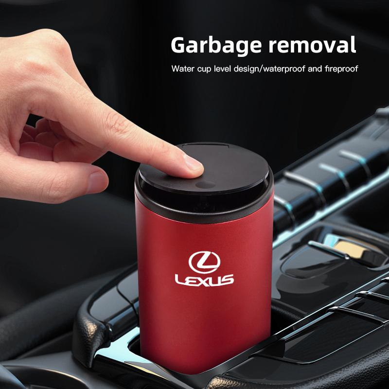 Car Central Control Storage Box Garbage Bin Valve Stem For Lexus LS LC RZ IS350 ES300 GS350 CT200h GX460 LX570 RX500h NX300 ES