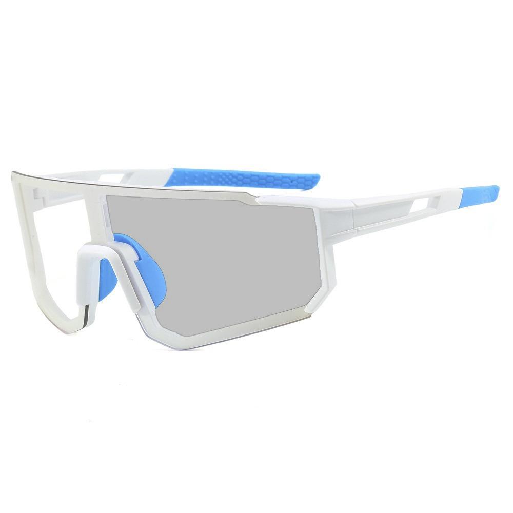 Clear Cycling Sunglasses Photochromic Windproof Glasses Outdoor Sport Goggle  Road Riding Bike