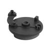 Front Wheel Drum Brake and Rockers Arm Front Wheel Hub Brake Cover Electric Scooter Mechanical Brake Disc Enduring