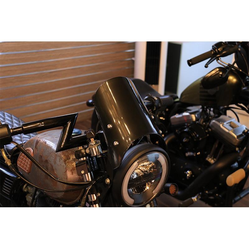 Durable Motorcycle Windshield Accessory For 5 Inch And 7 Inch Headlight Customization