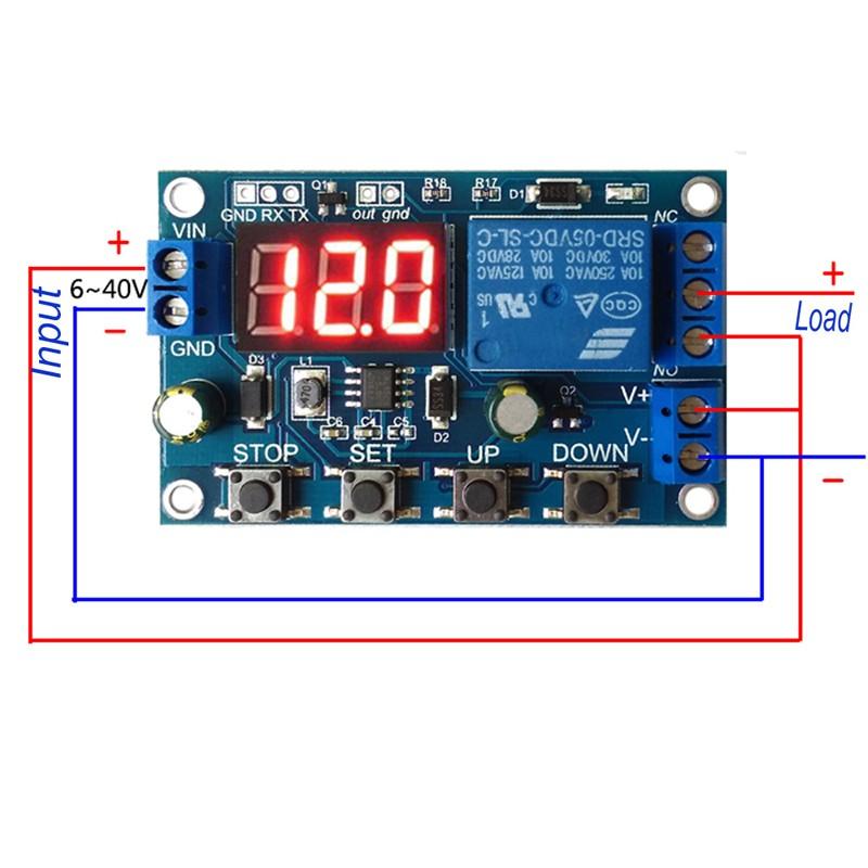 Battery Charger Discharger Module Under Voltage Over Voltage Protection Board