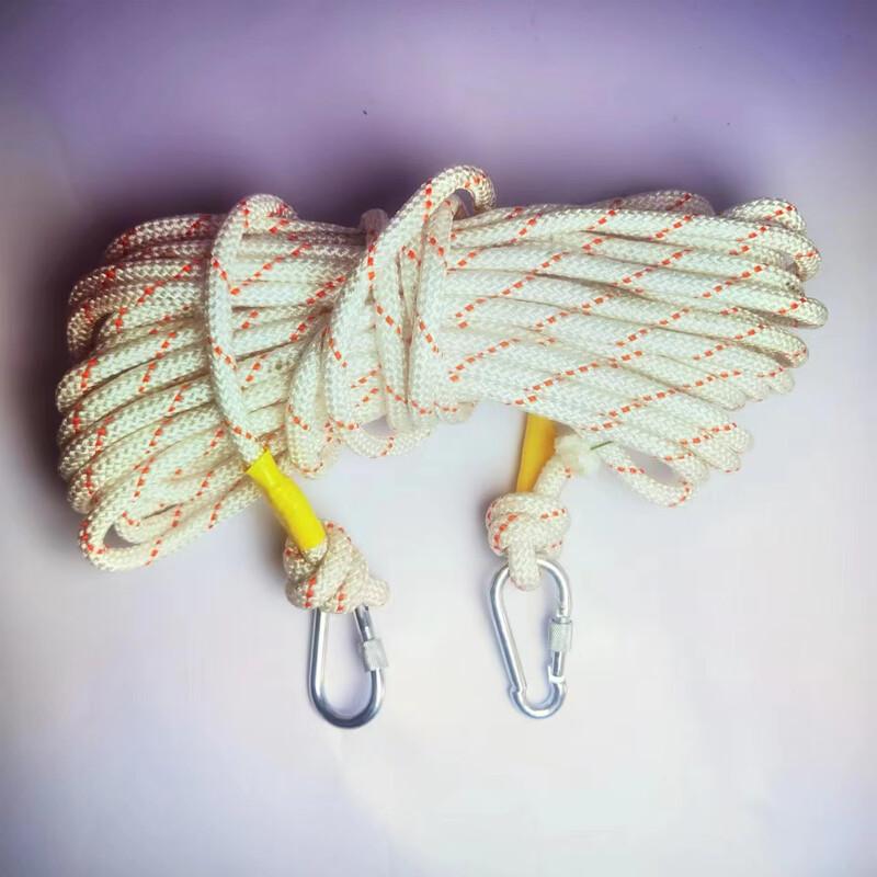 miflame 14mm Double Hook Steel Core Safety Rope