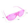 Dark Party Sunglasses Neon Light Up Glasses LED Glasses Shutter Shades Glasses Glow Sticks Glasses