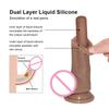 Liquid Silicone Female Dildo Manual Masturbator  Soft and Meaty Artificial Penis  Adult Sexual Product