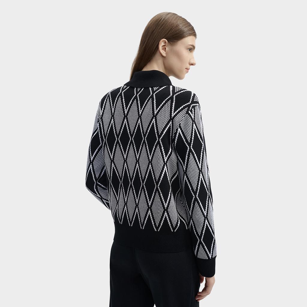 New FILA Knitwear Women's Jet Black F11W443410FBK