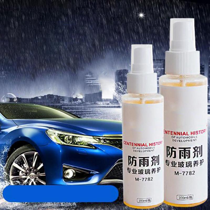 Glass Waterproof Defogger Spray Car Waterproof Rain Prevention Waterproof Agent 100ml Car Waterproof Rain Prevention Waterproof