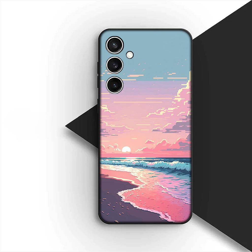 Pour OPPO A80 A18 A16 A40 A17 A15 A38 A78 A79 A54 A57 A12 A60 5G 4G Coque Étui de Téléphone Montagne Univers Galaxie Mer Plage Voyage