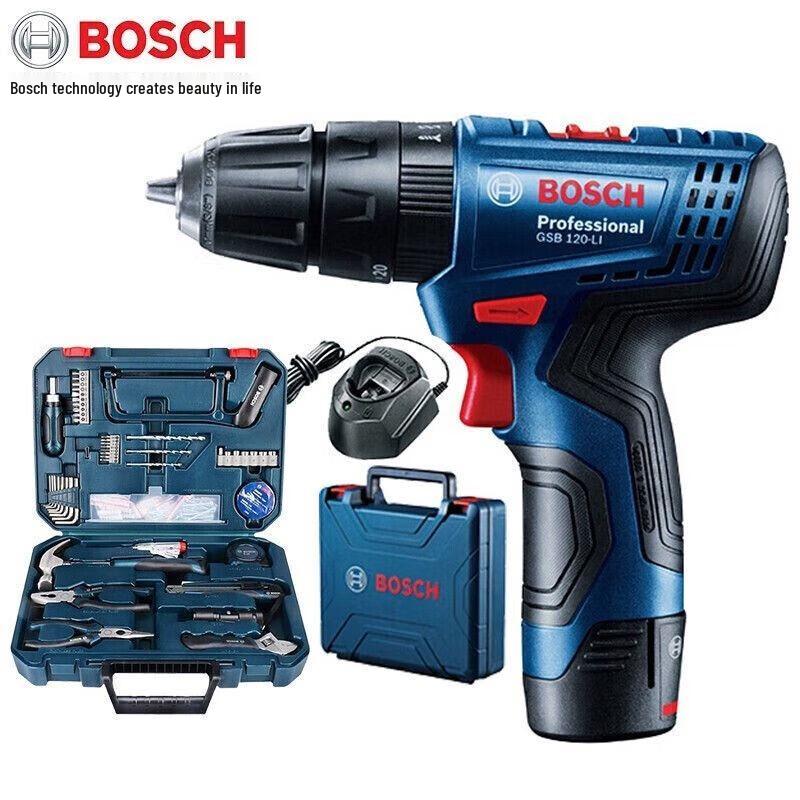 Bosch GSB120-LI Cordless Impact Drill CN plug (adapter included)