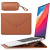 15/15.4/15.6 Laptop Sleeve Case with Stand PU Leather Laptop Protective Cover for Notebook Computers Laptop Case Gift
