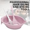 3PCS Anti-slip Multi-Color Mixing Bowl Brush DIY Hair Coloring Kit  Stylists