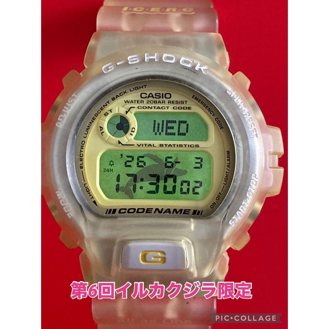 Used Good conditionCASIO G-SHOCK 6th Dolphin Whale Limited