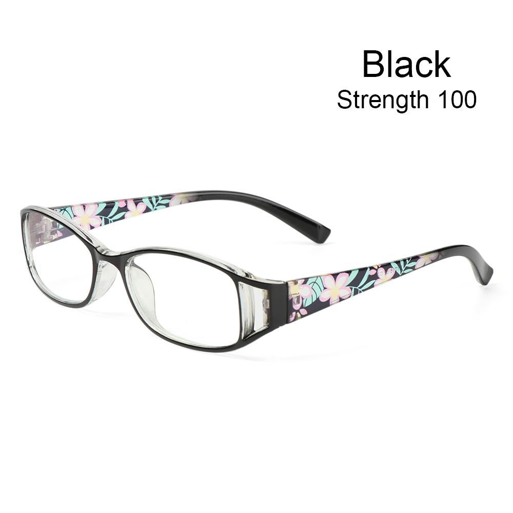 1 PC Hot Fashion Anti-Blue Light Reading Glasses Urltra-Light Eye Protection Women Flowers Elegant Comfortable Eyeglasses