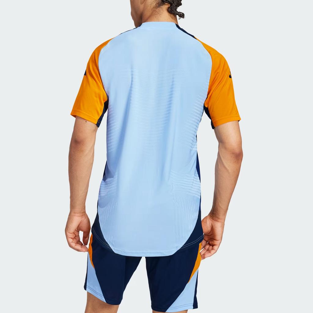 adidas Tiro 24 Pro Real Madrid Training Slim Fit Crew Neck Short Sleeve Football Shirt Men Tops IT5143