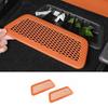 For AITO M8 Seres 8 2025 Car Rear Under Seat Air Vent Anti-blocking Dust Covers Accessories