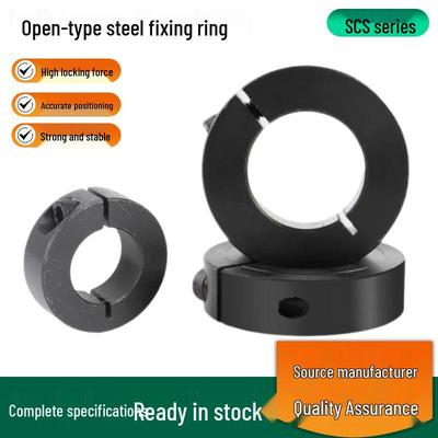 SCS Open Type Steel Fixed Ring Round Linear Shaft Collar Locking Ring (Sizes: 10/12/16/20/25).