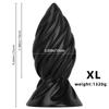 Extra Large Pointed Thread Masturbation Chrysanthemum Anus Anal Plug for Men and Women Anal Expansion Device, Extra Large Dildo
