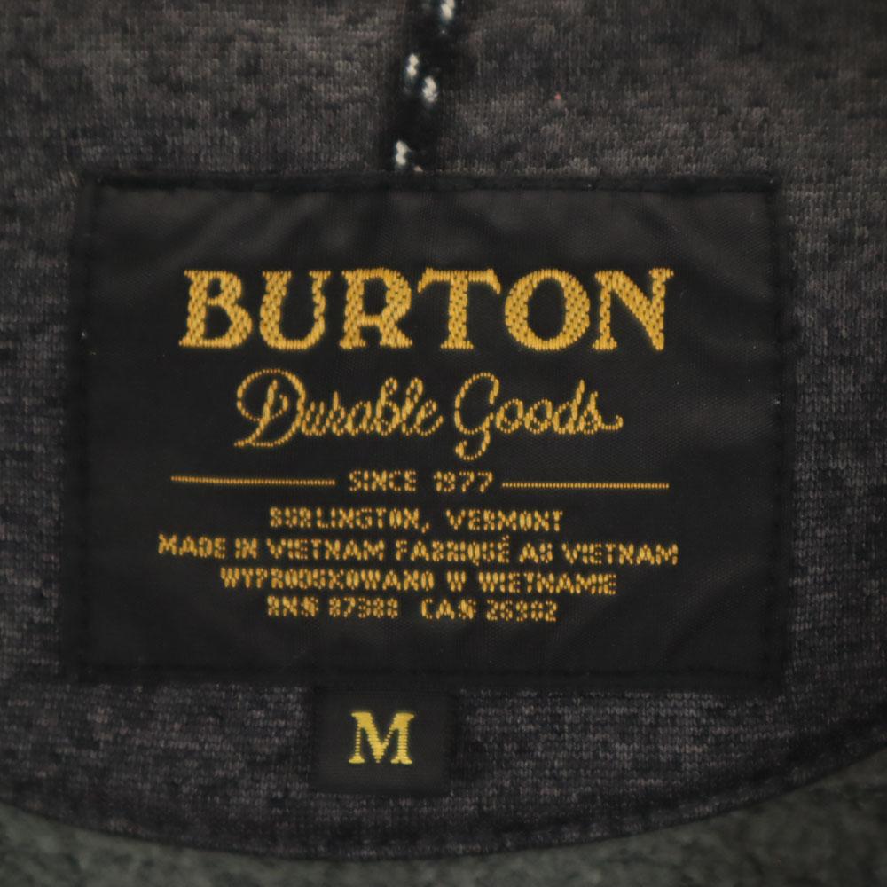 Burton Long Sleeve Sweatshirts M Charcoal Gray Back Brushed Men's Used
