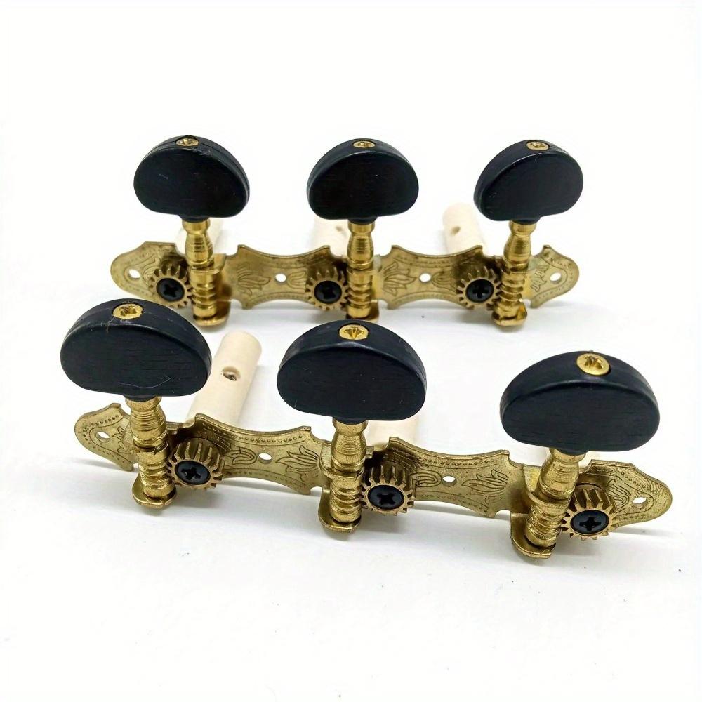 1 Set Left Right Classical Guitar String Tuning Pegs Machine Heads Tuners Keys 3L3R Professional Guitar Accessories