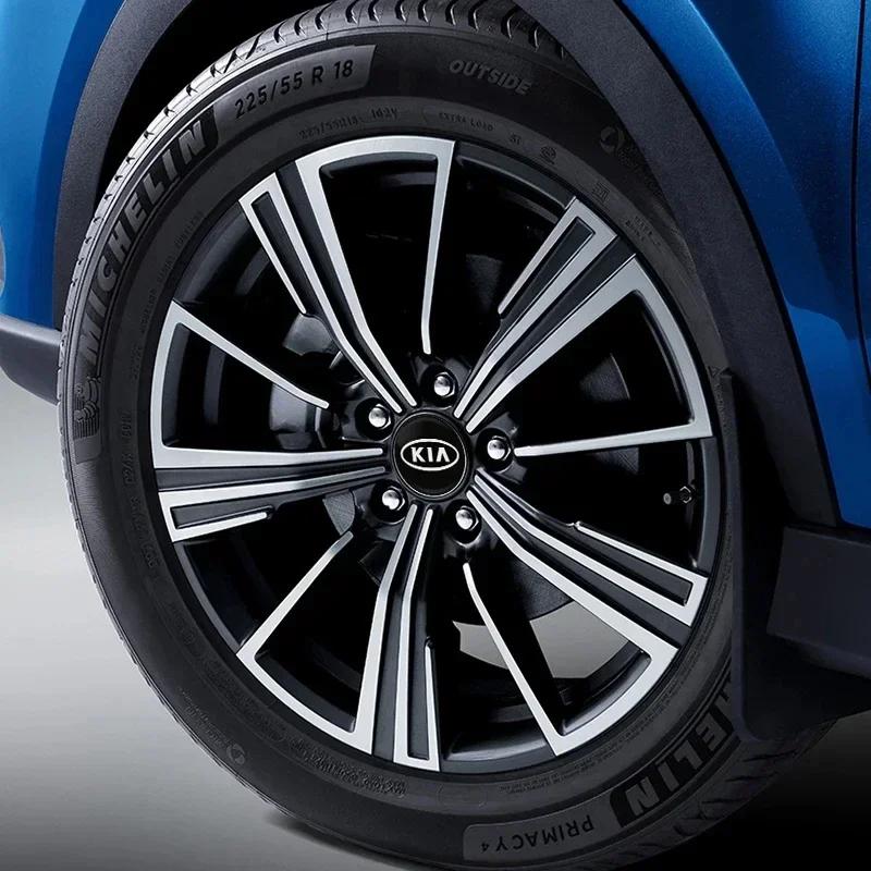 56mm Car Wheel Center Hubcap Sticker Logo Accessory for Kia Sportage Ceed Picanto Rio ProCeed Niro 5 3 4 K7 K5 K8 K3 Ray K9 NI5