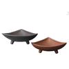 Creative Personality Wenzhu Special Ceramic Flower Pot Plant Indoor Micro Landscape Purple Sand Fortune Tree Potted Decoration