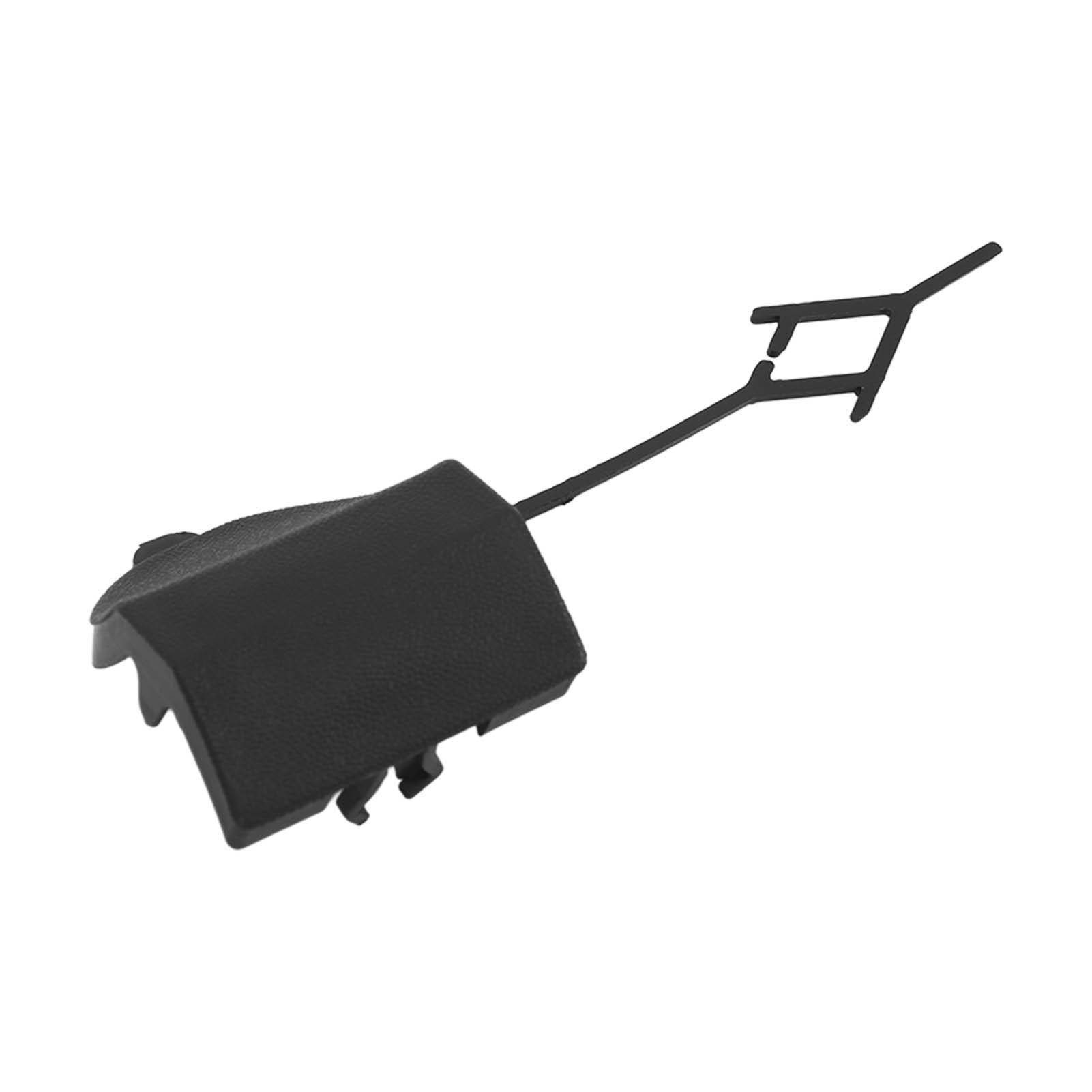 

Rear Bumper Tow Hook Cover Black Excellent Sealing Safe Bumper Towing Hook Eye Cap for Cayenne 92A 2015 to 2018 Right