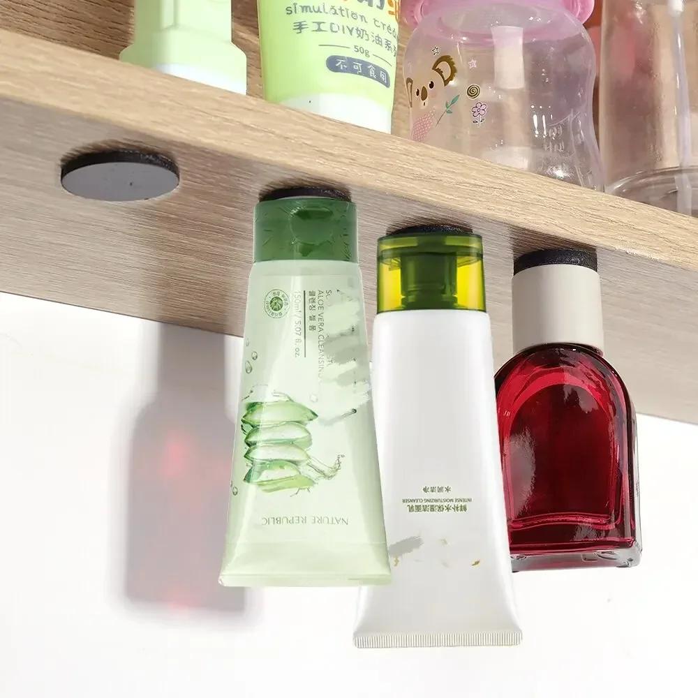 50x Folhas de ímã autoadesivas de pontos magnéticos redondos, ímãs adesivos flexíveis para casa, escritório, escola, adesivos magnéticos, círculos