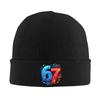 67 Meme Six Seven Beanie Hats  Bonnet Hats Female Male Street Outdoor Sport Skullies Beanies Autumn Winter Printed Elastic Caps
