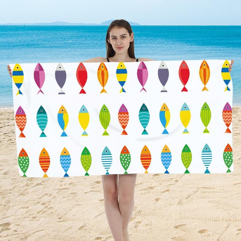 Pastellrosa Gold Stern Polyester Strandtuch Ästhetisch Y2K Badetuch Sandfrei Schnelltrocknend Badezimmerdecke für Sommerstrand Spa