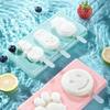 Silicone ice cream molds,Diy cartoon animal fruit Popsicle mold covers, reusable, Popsicle molds, mini Popsicle molds, ice cream