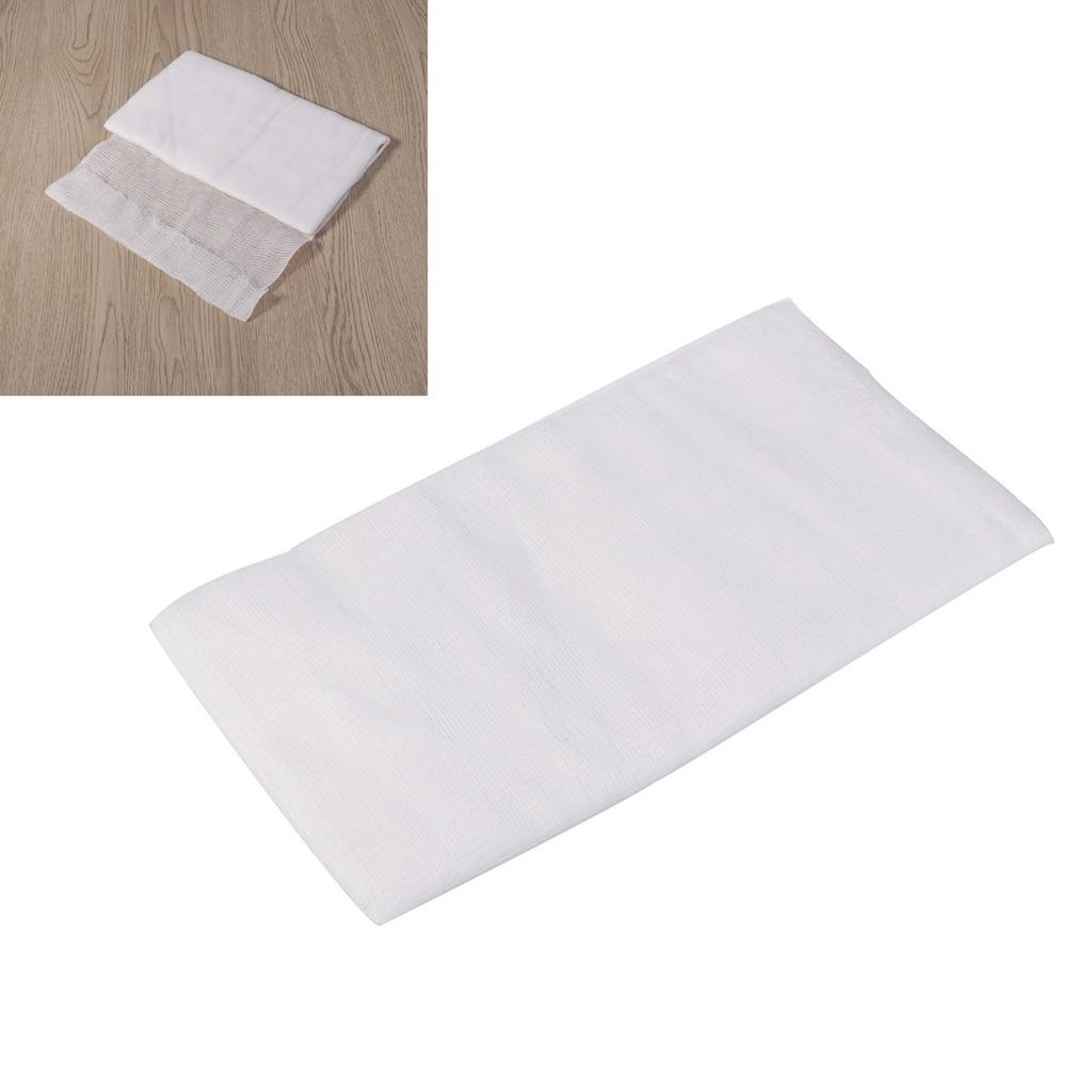 1Pcs Cheesecloth Unbleached Organic Cotton Fabric 92x366cm Absorbent Gauze Straining Sauces Soups Preserves Nut Milk Stocks