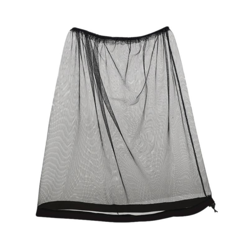 

Кепка для рыбалки Balight на открытом воздухе, защита от насекомых, защита от комаров, солнцезащитная вуаль, защита от пчел, дышащая солнцезащитная маска, каска чёрный