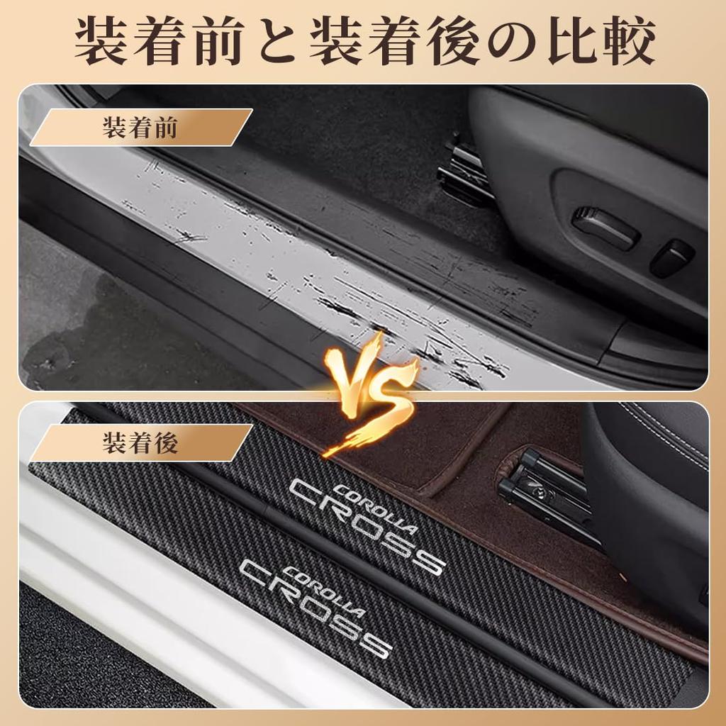 GOODGOODCAR Corolla Cloth for October 2023 Released Model Side Step Guard, Scuff Plate, Corolla