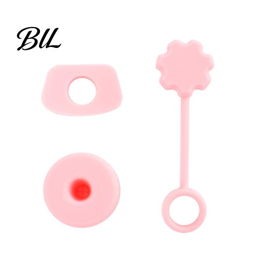 Spill-proof Straw Cap 3Pcs Silicone Dust Proof Cover Leak-Proof Stopper Dust-proof Protector Spill Resistant Stoppers for Outdoor Tumblers and