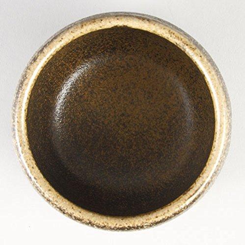 Sento Senga Pottery Iga Ware Rice Container with Black Persimmon Glaze 11-0243041