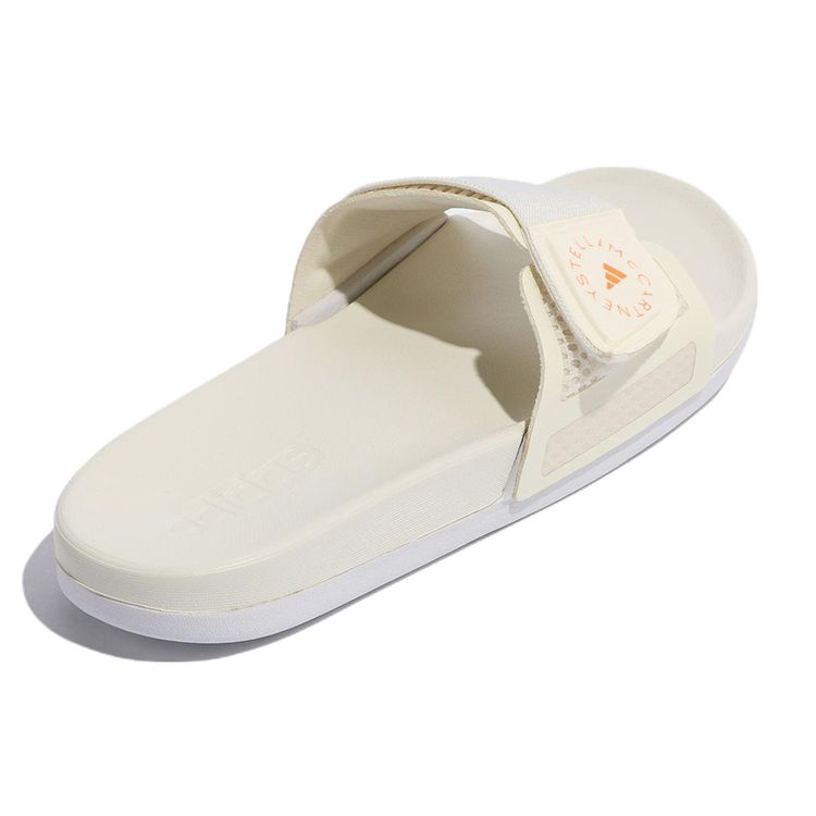 Stella McCartney x Adidas  Slide Off White Signal Orange Women Sneakers GX3119