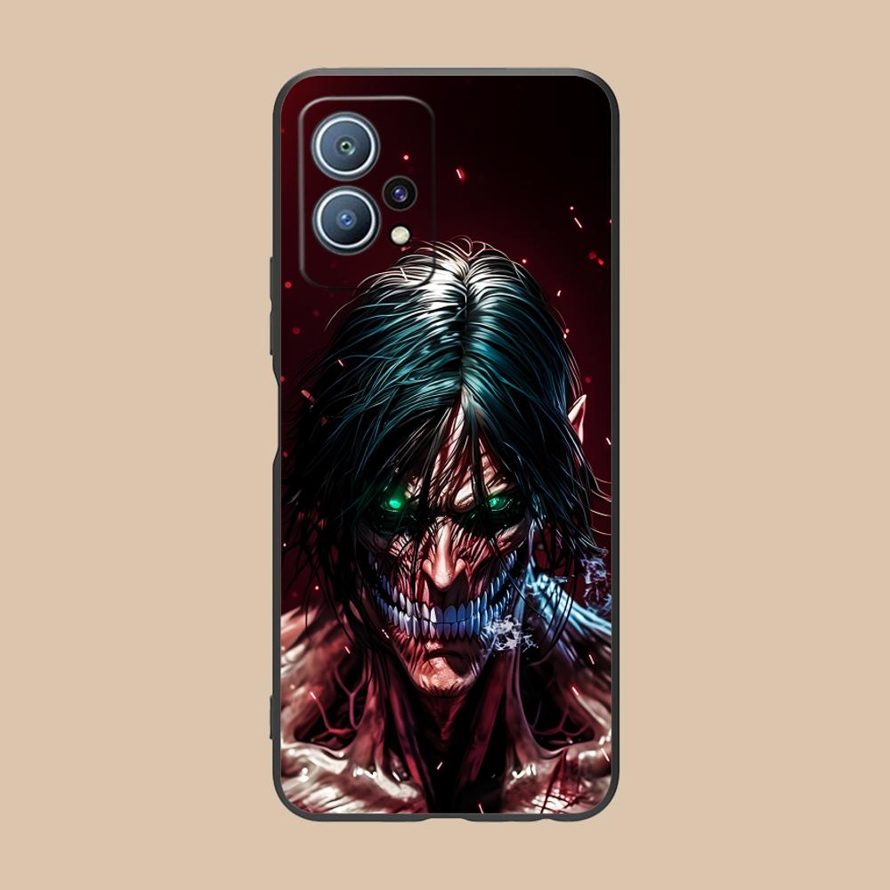 AOT Eren Yeager Matte TPU Mobile Phone Case for Huawei P60 P50 P40 P30 P20 P10 P9 P8 Pro Lite Plus Colorful Printing Cover