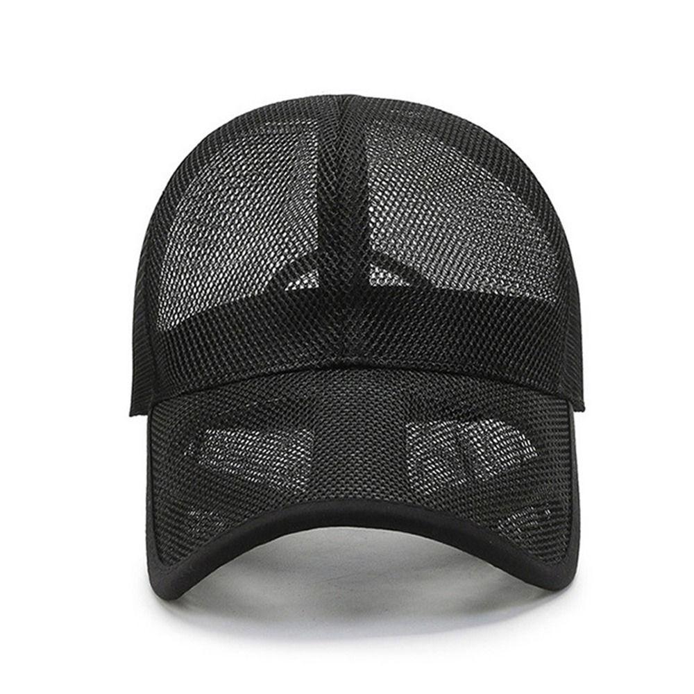 Sports Adjustable Fashion Full Mesh Hats Baseball Cap Sun Protection Caps Summer Sunscreen Hats