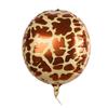 22-Inch Three-Dimensional 4D Animal Pattern Aluminum Film Balloon, Leopard Pattern Tiger Pattern Snakeskin Pattern Birthday Party Decorative Balloon
