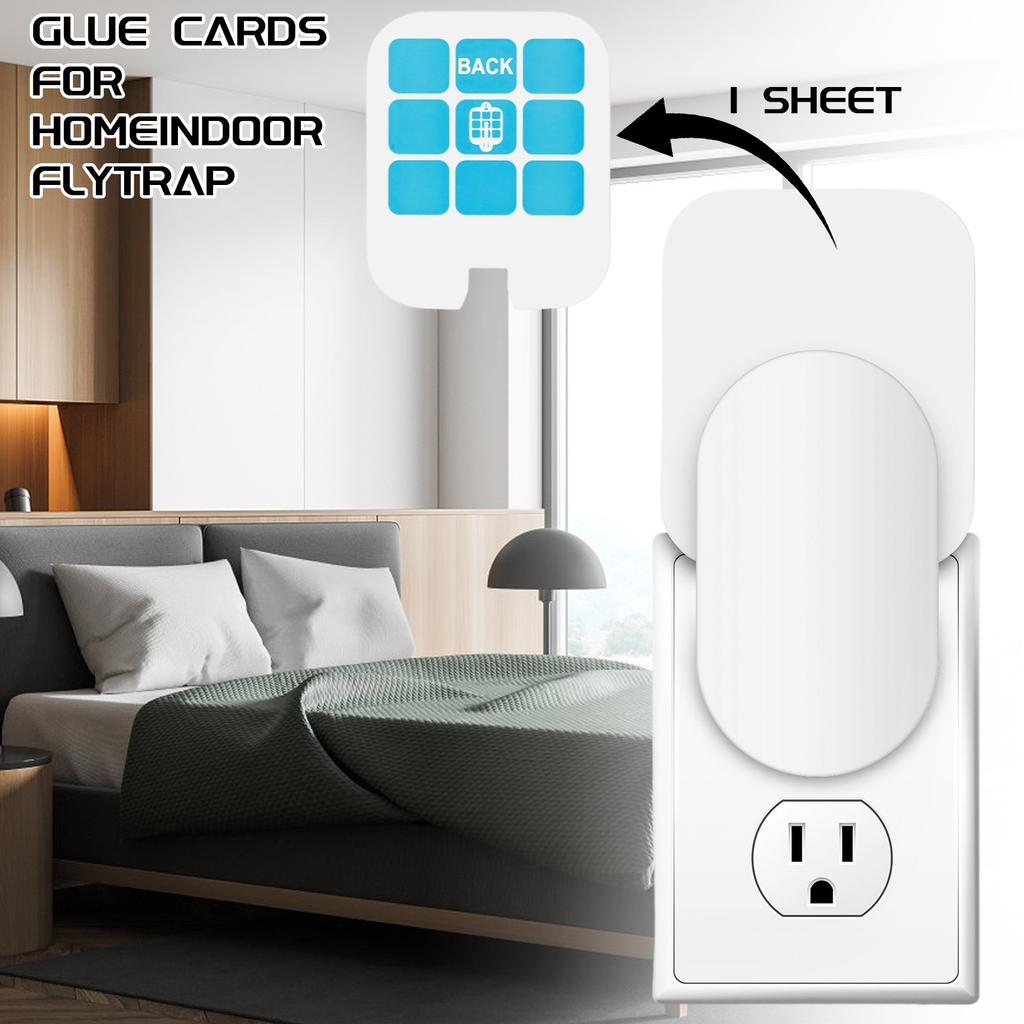 Replacement Adhesive Plate For And Dot Indoor Trap Plug-In Trap