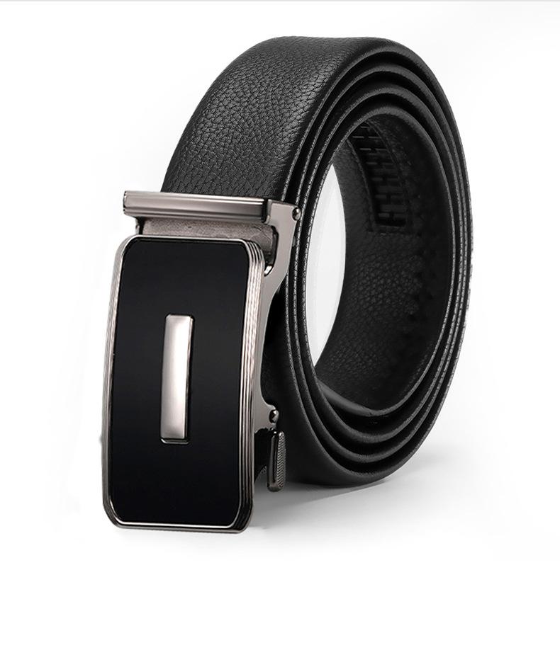 

Men s Belt Business Automatic Buckle Belt Men s Versatile Trouser Belt 130cm