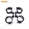 OTOM 4 Pieces Motorcycle Headlight Mask Rubber Fix Brackets Strips Motocross Accessories For KTM XCW EXCF HUSQVARNA FC TC TX FX