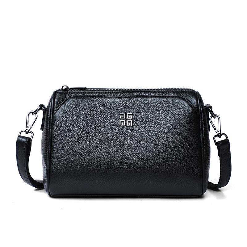 New Trendy Autumn and Winter Genuine Leather Women's Bag Versatile and Fashionable Ins Niche Shoulder Small Bag Crossbody Bag