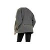 Puma Giacca in pile a manica lunga con logo ricamato, tinta unita, unisex, capospalla, grigio 929820-02
